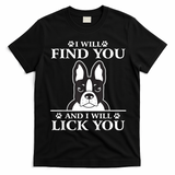 Boston Terrier Dog Lover T-Shirt - Black