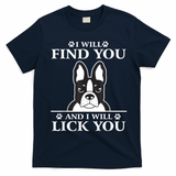 Boston Terrier Dog Lover T-Shirt - Navy Blue