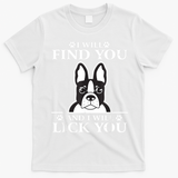 Boston Terrier Dog Lover T-Shirt - White