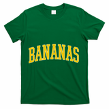 BANANAS Throwback Design Classic Logo T-Shirt - Green