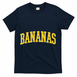 BANANAS Throwback Design Classic Logo T-Shirt - Navy