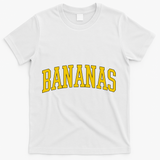 BANANAS Throwback Design Classic Logo T-Shirt - White
