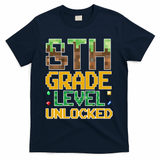 Back To School 8th Grade Gamer T-Shirt - Navy
