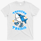 Brainrot Tralalero Tralala T-Shirt - White