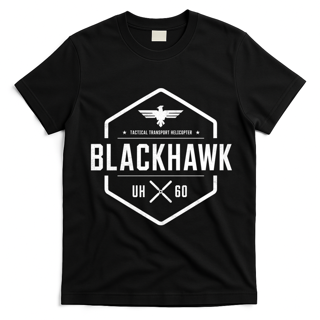 Blackhawk UH-60 T-Shirt - Black