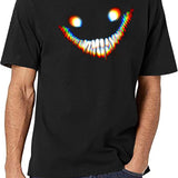 Backroom_S Smiler Black T-Shirt - White