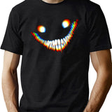Backroom_S Smiler Black T-Shirt - Green