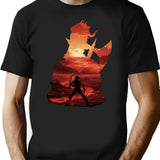Baldurs Gate 3 - Karlach Negative Illusion Classic Black T-Shirt - Black