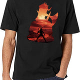 Baldurs Gate 3 - Karlach Negative Illusion Classic Black T-Shirt - White