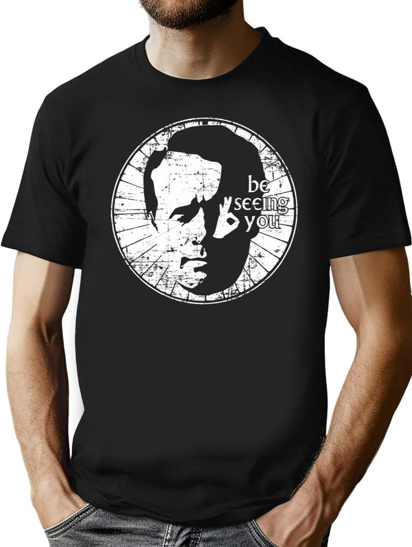 Be Seeing You Ii Black T-Shirt - Black