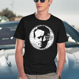 Be Seeing You Ii Black T-Shirt - Navy