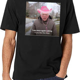 Bernie Chappell Roan Hot to Go Meme Black T-Shirt - White