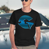 Best-GZA-Logo Black T-Shirt - Navy