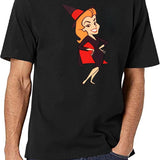 Bewitched Samantha Black T-Shirt - White