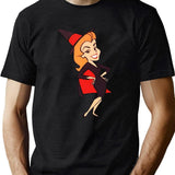 Bewitched Samantha Black T-Shirt - Green