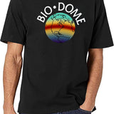Bio-Dome Black T-Shirt - White