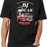 Bj And The Bear Trucking Company Black T-Shirt - White