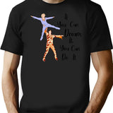 Blades Of Glory Quote Black T-Shirt - Black