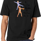 Blades Of Glory Quote Black T-Shirt - White