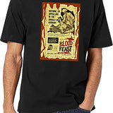 Blood Feast Classic Black T-Shirt - White