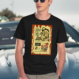 Blood Feast Classic Black T-Shirt - Navy