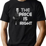 Bob Barker (10) Black T-Shirt - Green