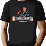 Brawlhalla Survivor - Brawlhalla Black T-Shirt - Black