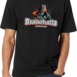 Brawlhalla Survivor - Brawlhalla Black T-Shirt - White