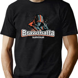 Brawlhalla Survivor - Brawlhalla Black T-Shirt - Green