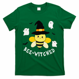 Cute Beekeeper Halloween Costume Funny Bee Pun Beewitched T-Shirt - Irish Green