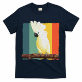 Cool Cockatoo Art For Women Parrot Lover Goffin Cockatoo T-Shirt - Navy