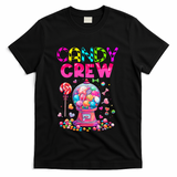 Candy Crew Candy Land Sweetie Candy Squad Halloween Costume T-Shirt - Black