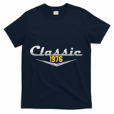 Classic Car Emblem 1976 50th Birthday T-Shirt - Navy