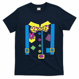 Clown Circus Halloween Clown Costume T-Shirt - Navy Blue