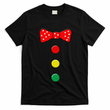 Clown Costume Halloween Funny Circus Clown Matching Family T-Shirt - Black