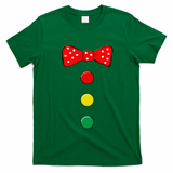 Clown Costume Halloween Funny Circus Clown Matching Family T-Shirt - Irish Green