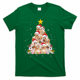Cavachon Christmas Tree Funny Dog Lover Gifts Xmas Pajamas T-Shirt - Irish Green