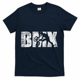 Cool Distressed Bmx For Bmx Riders T-Shirt - Navy