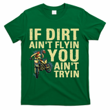 Cool Dirt Bike For Women Motocross Racing Enduro Biker T-Shirt - Green