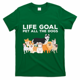 Cute Dog Design For Women Pet Animal Dog Owner T-Shirt - Irish Green