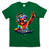 Colourful Dog DJ T-Shirt - Irish Green