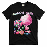 Candy Dress Halloween Costume Treat Lover T-Shirt - Black