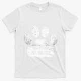 Cotton Dog Hair Traces Of Dog Dog Sayings T-Shirt - White