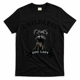 Childless Dog Lady For President 2024 Childless Dog Lady T-Shirt - Black
