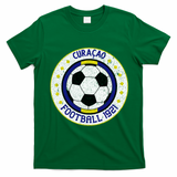Curaçao Football 1921 Vintage Soccer Crest T-Shirt - Irish Green