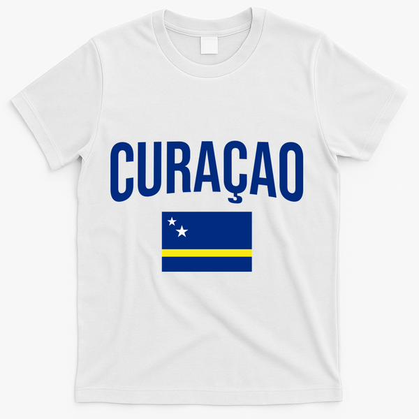 Curaçao Flag Of Curacao T-Shirt - White