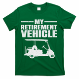 Cool Golf Cart Design For Women Golfer Golf Cart Lover T-Shirt - Green