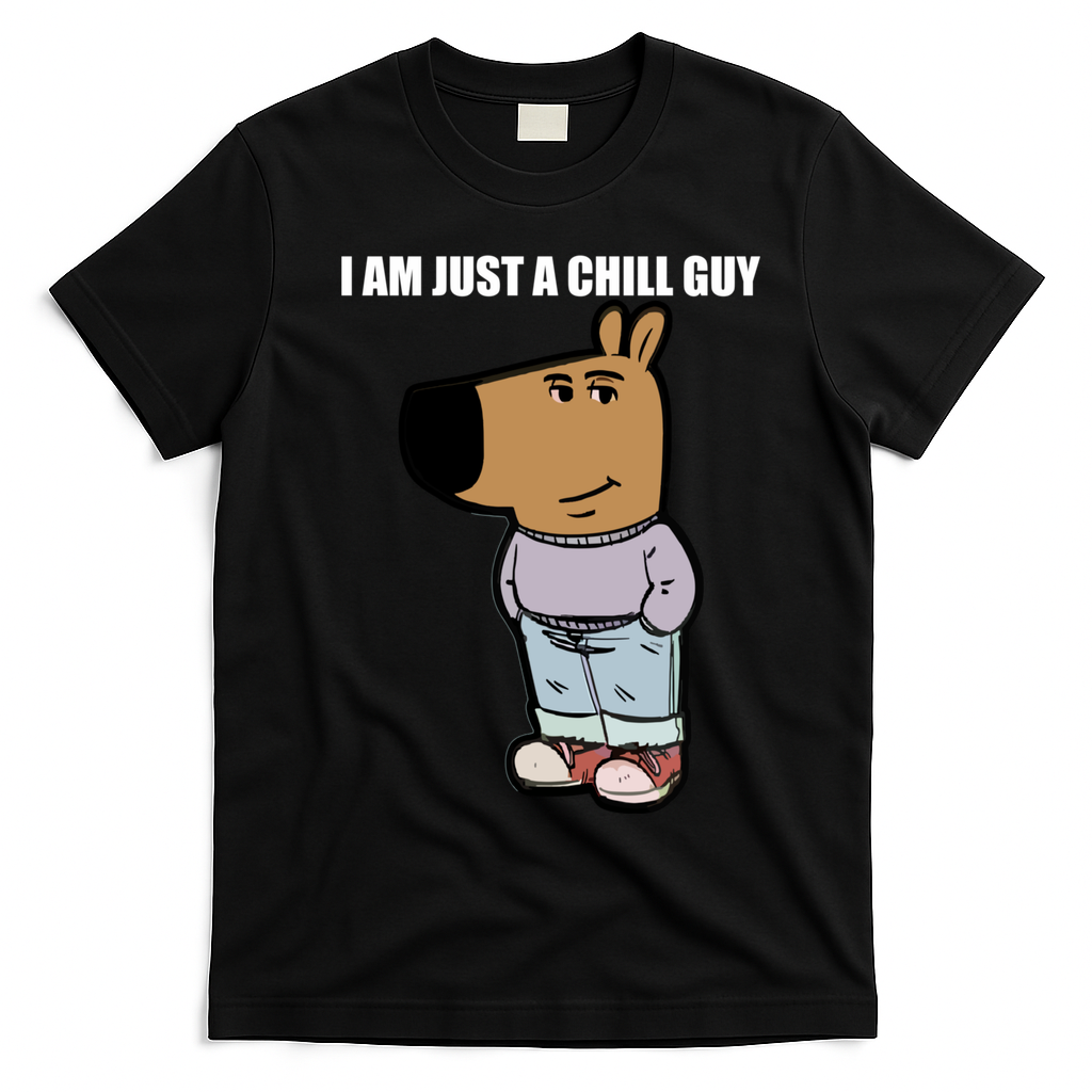 Chill Guy T-Shirt - Black
