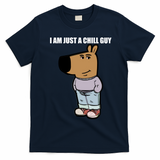 Chill Guy T-Shirt - Navy Blue