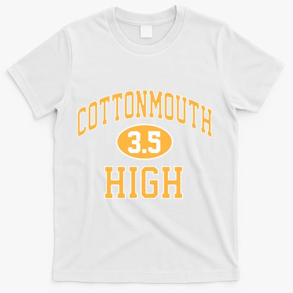 Cottonmouth High T-Shirt - White